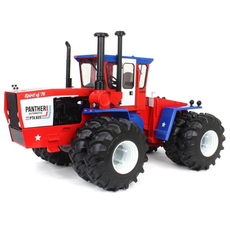 (B&D) - 1/16 Steiger PTA 325 Spirit of '76 Stars & Stripes 4WD Tractor with Duals, ERTL Prestige Collection - Damaged Box