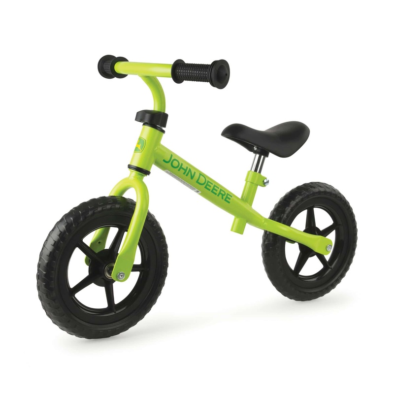 John Deere Toddler Balance Bike, 10in Tires