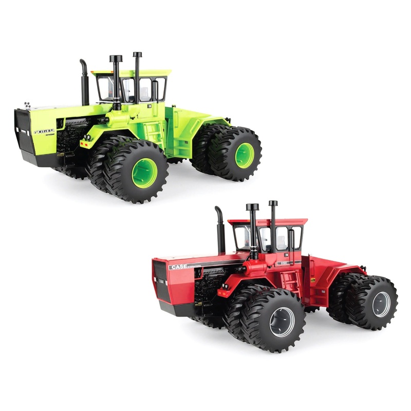 Set of (2) 1/16 ERTL Prestige Select #2 Tractors: Steiger Tiger IV KP-525 & Case International 9190