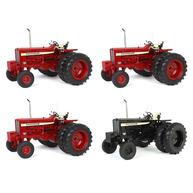 Set of 4 ~ 1/16 IH Farmall 856 Tractors, 4th in  Exclusive Power Series