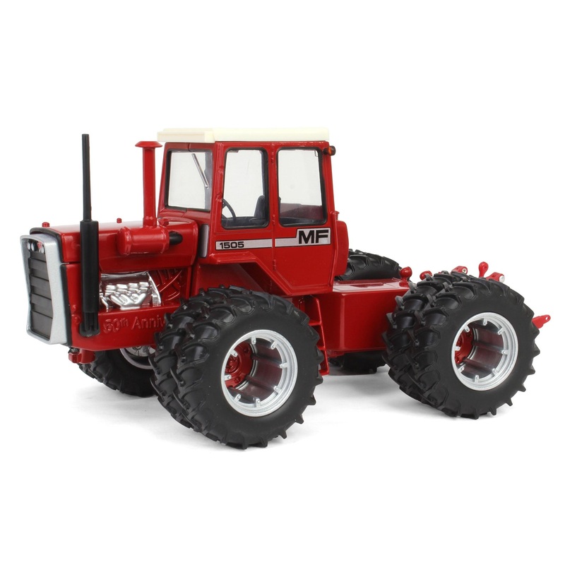 (B&D)1/32 Massey Ferguson 1505, 50th Anniversary Edition, ERTL Prestige Collection - Damaged Box