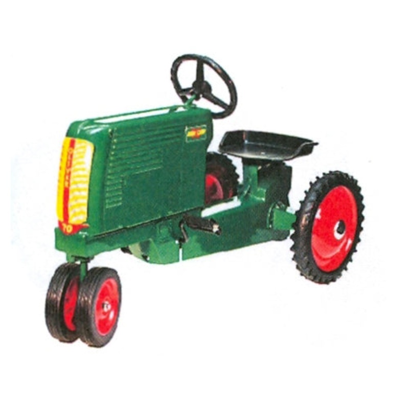 (B&D) Oliver 70 Narrow Front Diecast Pedal Tractor, 1999 Farm Progress Show - Box Damage