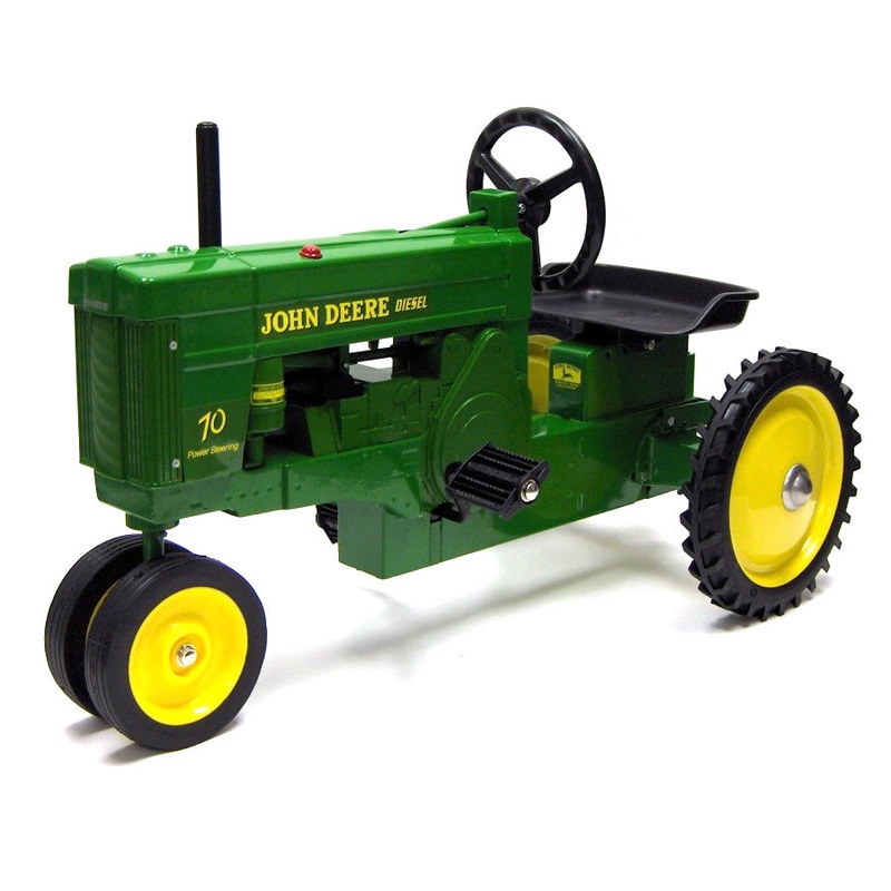 Vintage Full-Size John Deere 70 Narrow Front Pedal Tractor