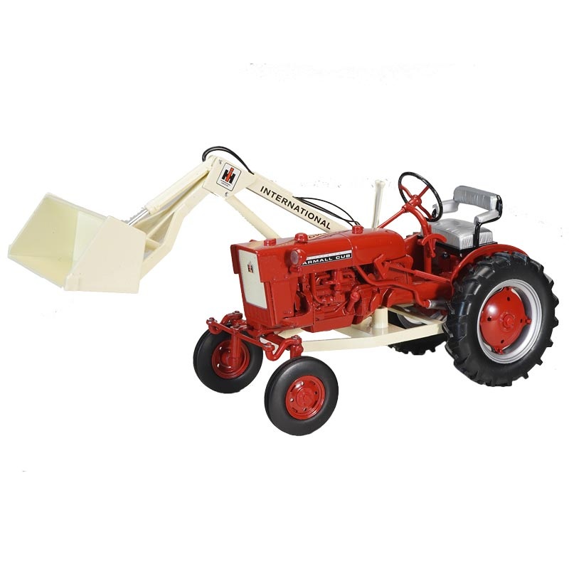 (B&D) 1/16 1977 International Harvester Farmall Cub with One-Arm Loader - Damaged Item