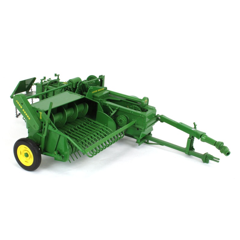 (B&D) 1/16 John Deere 214T Twine-Tie Baler, ERTL Precision Classics #11 - Missing Medallion