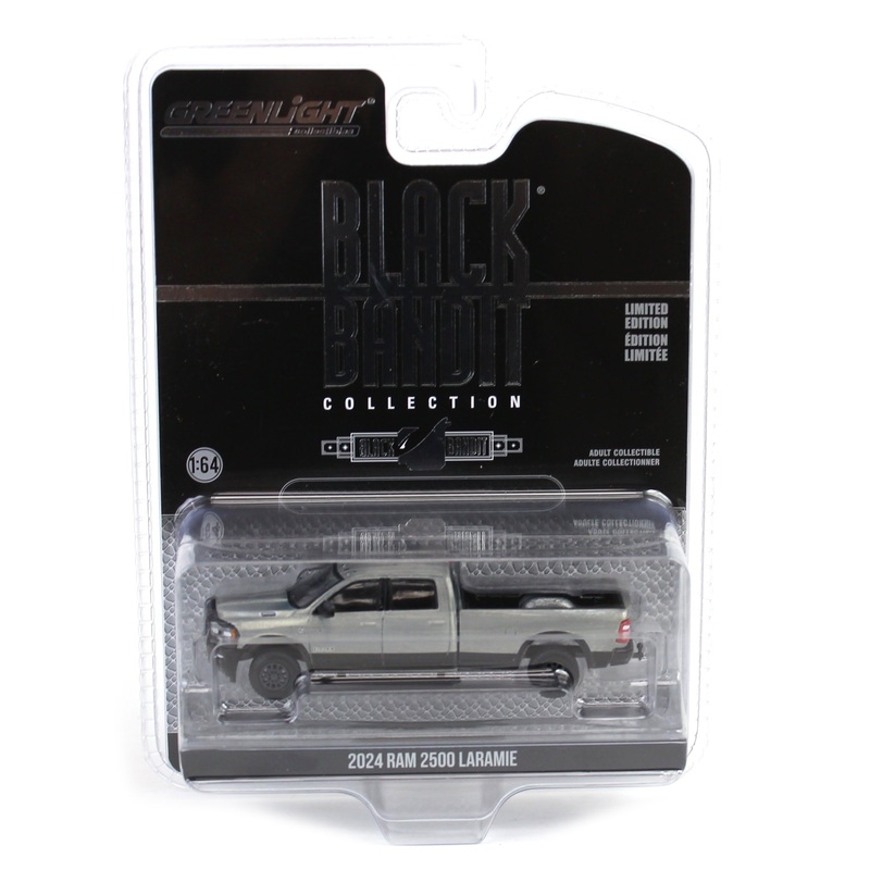 Raw Chase Unit ~ 1/64 2024 Ram 2500 Laramie, Black Bandit Series 29