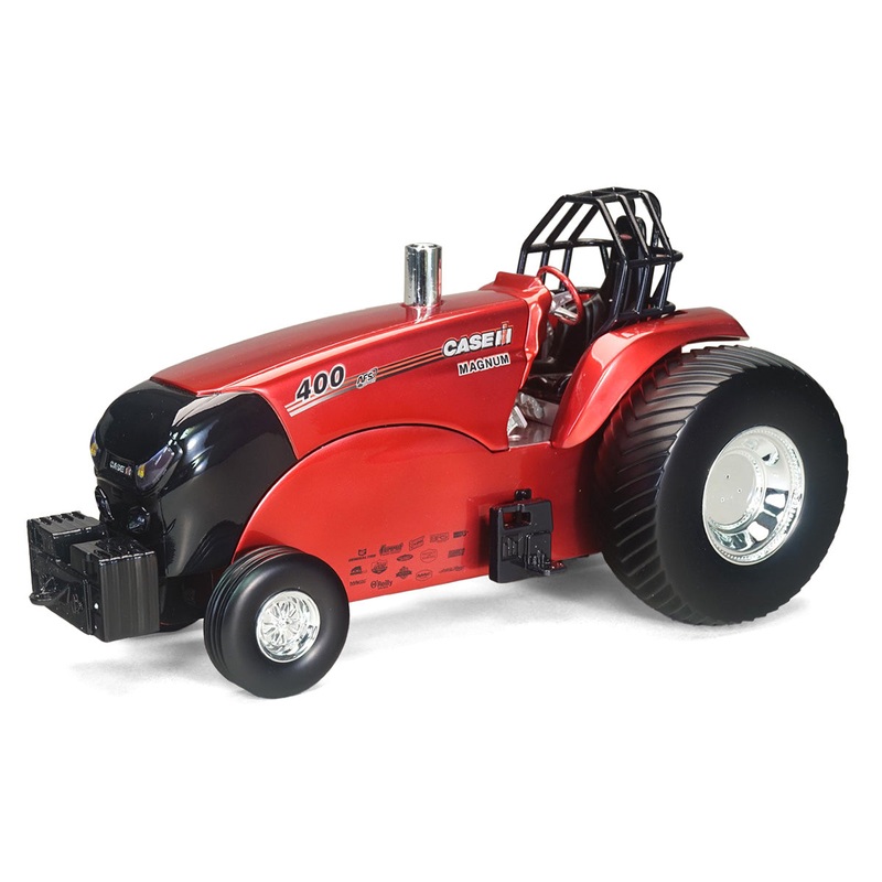 Red Chrome Chase Unit ~ 1/16 RESIN Case IH AFS Connect Magnum 400 El Nio Pulling Tractor