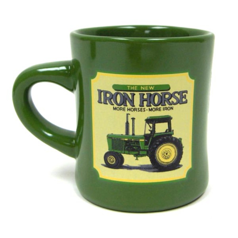 The New Iron Horse, More Horses - More Iron John Deere Ceramic Mug