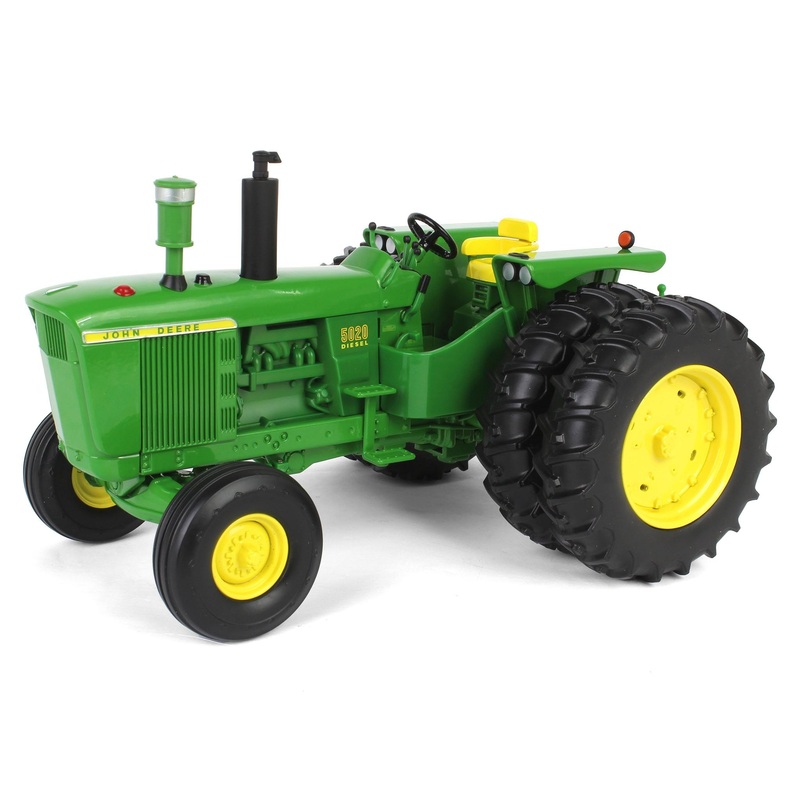 (B&D) 1/16 John Deere 5020 Tractor, 60th Anniversary, ERTL Prestige Collection-Damaged Box