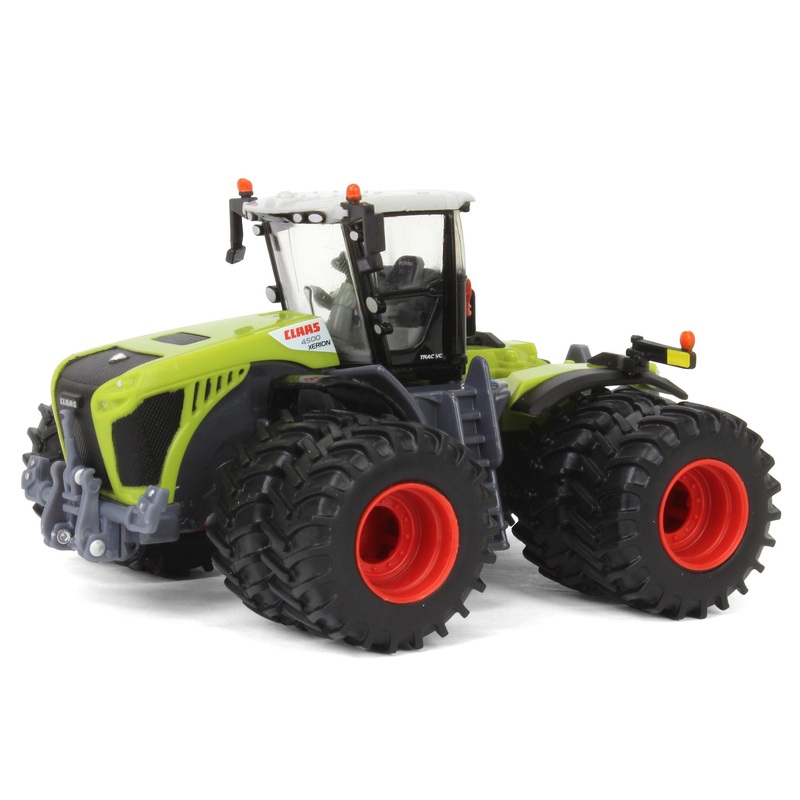(B&D) 1/64 Claas Xerion 4500 4WD Tractor with Duals, ERTL Prestige Collection-Damaged Box