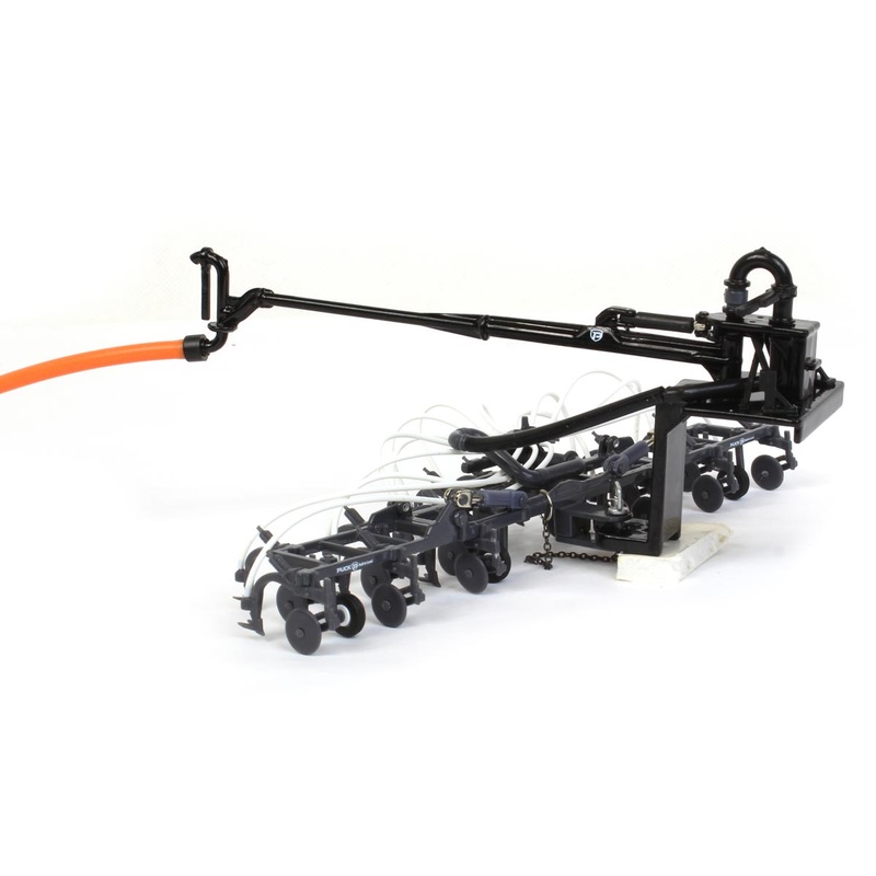 (B&D) 1/64 High Detail Puck Manure 4-Wheel Drive Tractor Mounted Swingarm with Dietrich Toolbar - Damaged Item