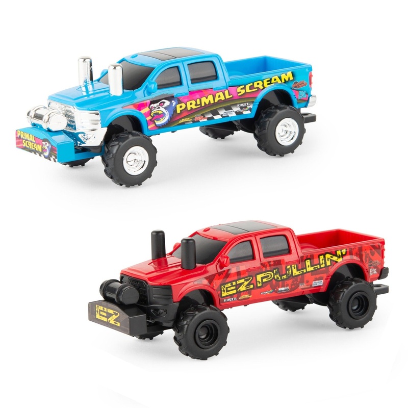 Set of 2 ~ Primal Scream and EZ Pullin' Pulling Trucks by ERTL