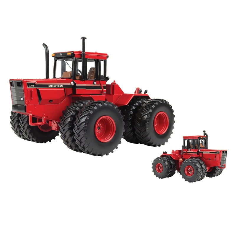 Set of 2 ~ 1/64 & 1/32 International Harvester 7788 4WD Tractors, 2025 National Farm Toy Show