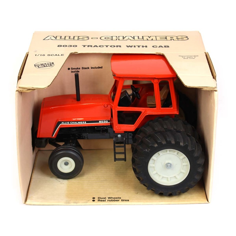 1/16 Allis Chalmers 8030 2WD Tractor with Rear Duals, Made in the USA