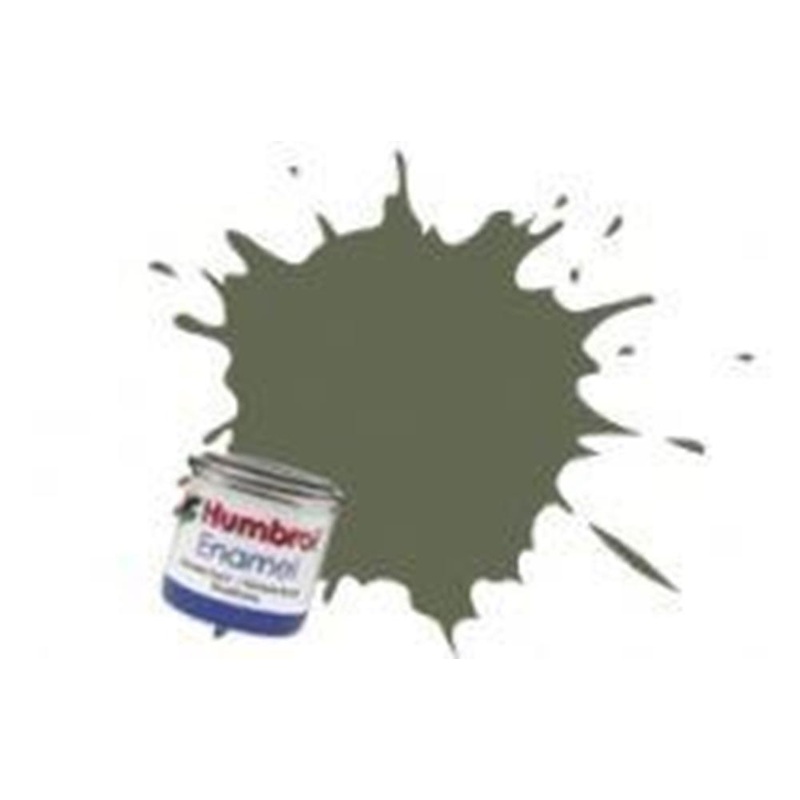 Humbrol 86 ENAMEL MATT LITE OLIV