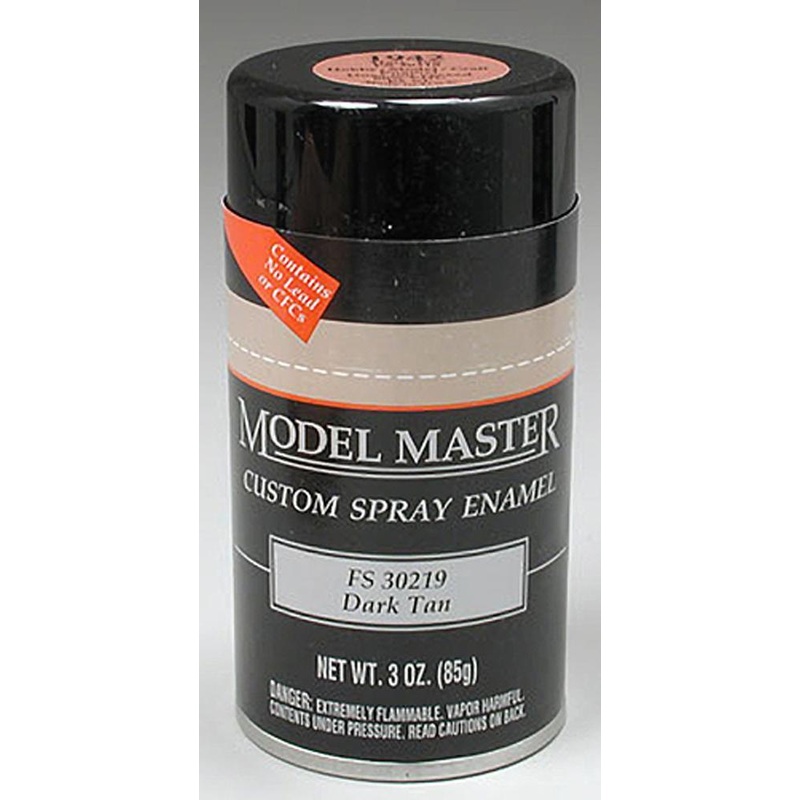 xTestors 1942 Aerosol Enamel: Dark Tan