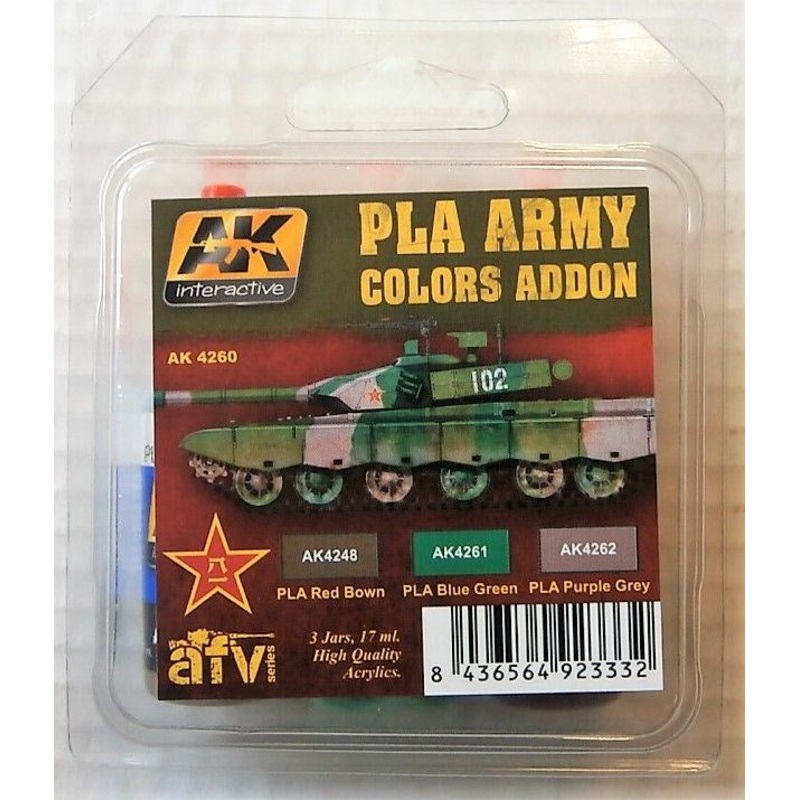 AK Interactive AK4260 PEOPLES LIB ARMY COLOURS