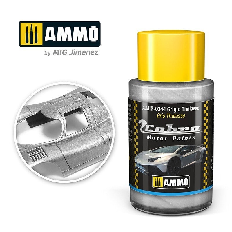 AMMO by Mig Jimenez A.MIG-0344 Cobra Motor Grigio Thalasse Acrylic Paint