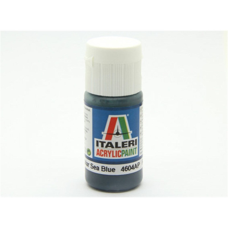 Vallejo by Italeri 4604AP Paint FLAT NON SPECULAR SEA BLUE