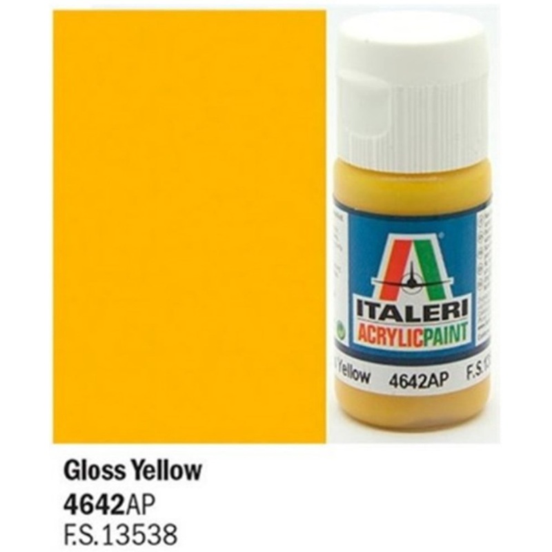 Vallejo by Italeri 4642AP Paint GLOSS YELLOW