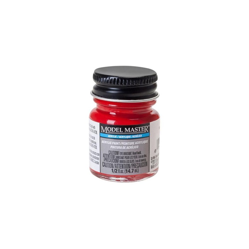 zTestors 4880 Bottle Acrylic Caboose Red