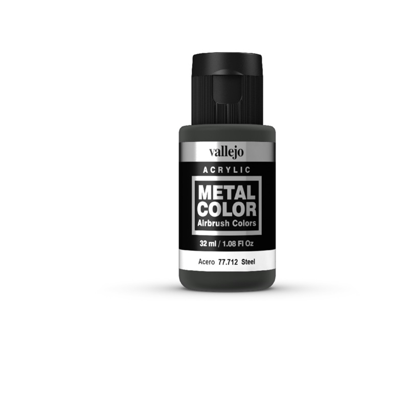 Vallejo AV77712 Metal Colour Steel 32ml