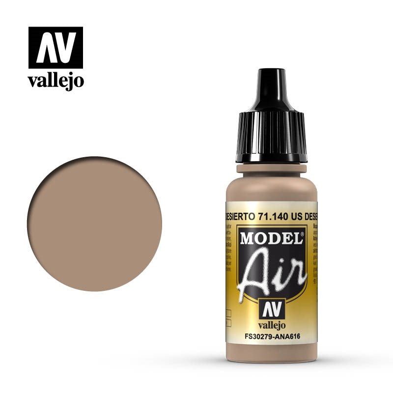 Vallejo AV71140 Model Air US Desert Sand 17 ml