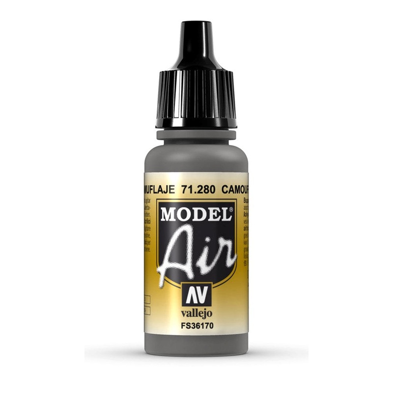 Vallejo AV71280 Model Air Camouflage Gray 17 ml