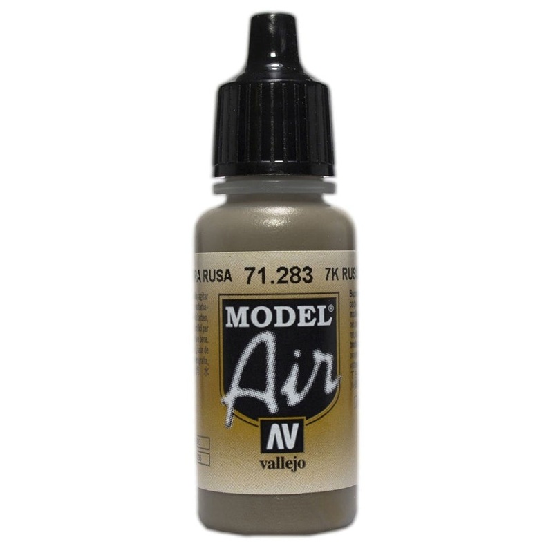 Vallejo AV71283 Model Air 7K Russian Tan 17 ml