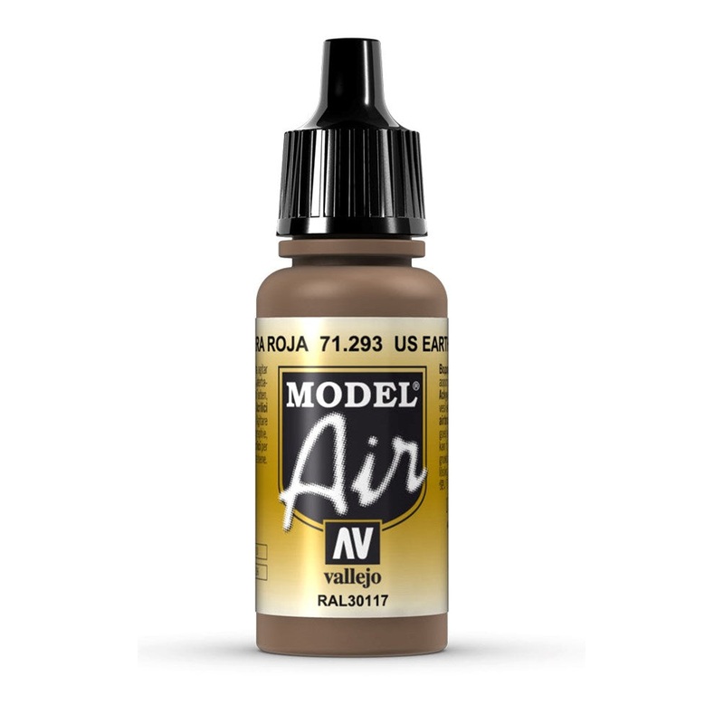 Vallejo AV71293 Model Air US Earth Red 17 ml
