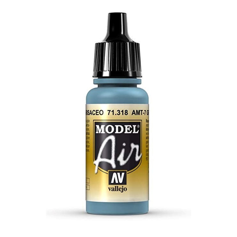 Vallejo AV71318 Model Air AMT-7 Greyish Blue 17 ml
