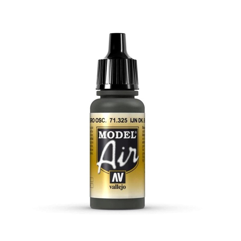 Vallejo AV71325 Model Air IJN Dark Black Green 17 ml