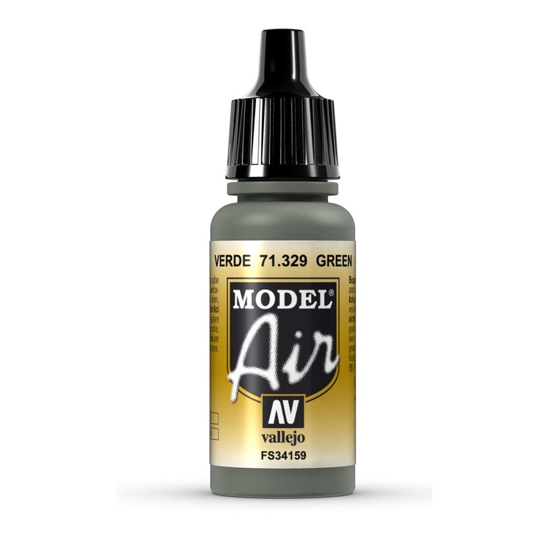 Vallejo AV71329 Model Air Green 17 ml