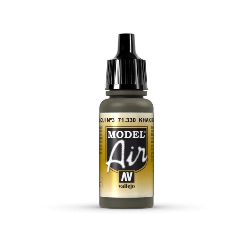 Vallejo AV71330 Model Air Khaki Green No. 3 17 ml