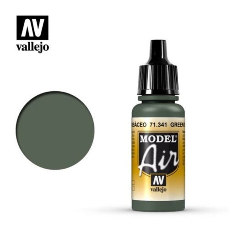 Vallejo AV71341 Model Air Green Grey 17ml