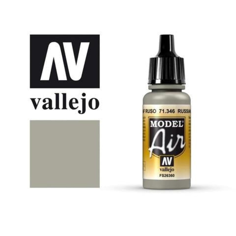 Vallejo AV71346 Model Air Russian AF Grey N4 17ml