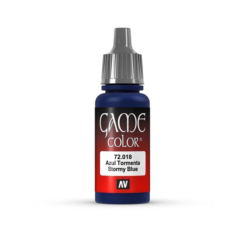 Vallejo AV72018 Game Colour Stormy Blue 17 ml