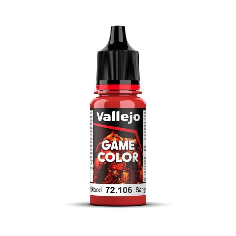 Vallejo AV72106 Game Colour Scarlet Blood 18ml