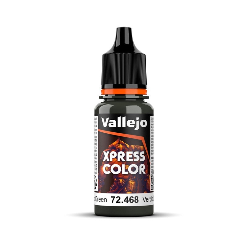 Vallejo AV72468 Game Colour Xpress Colour Commando Green 18ml