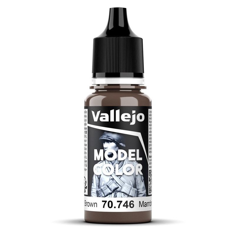 Vallejo AV70746 Model Colour Chestnut Brown 18ml