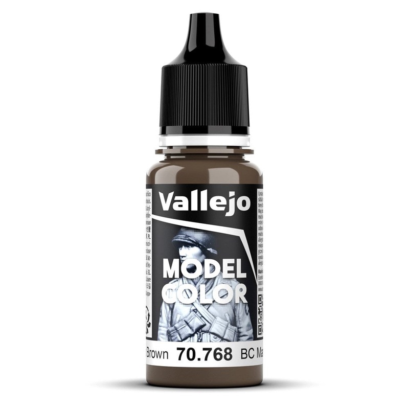 Vallejo AV70768 Model Colour BC Dark Brown 18ml