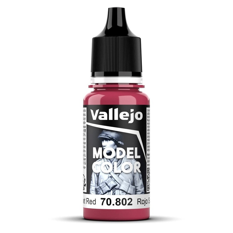 Vallejo AV70802 Model Colour Sunset Red 18ml