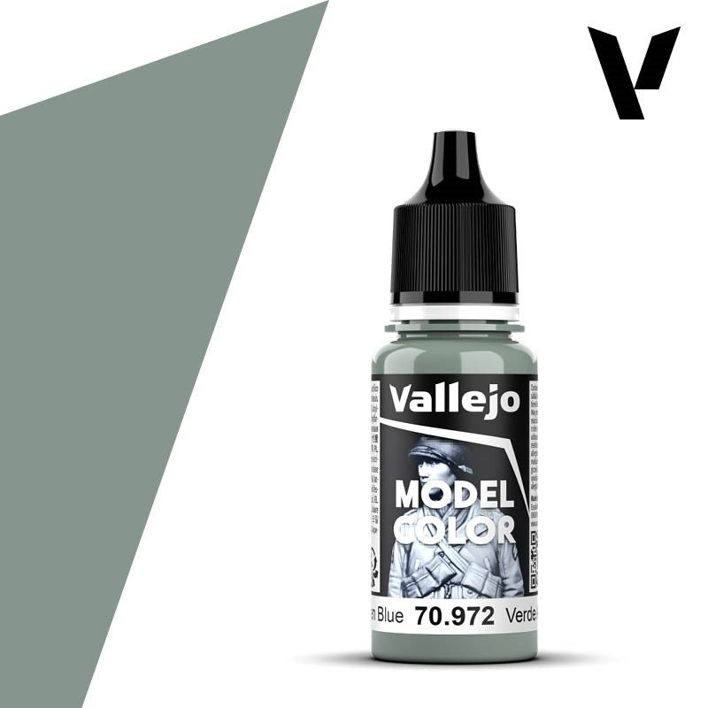 Vallejo AV70972 Model Colour Light Green Blue 18ml