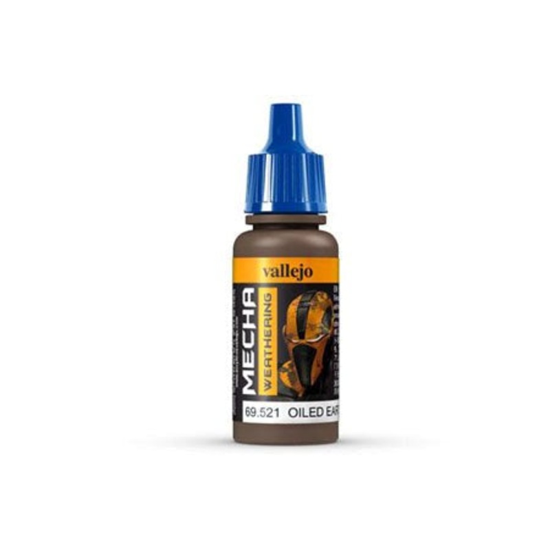 Vallejo AV69521 Mecha Colour Oiled Earth Wash 17ml