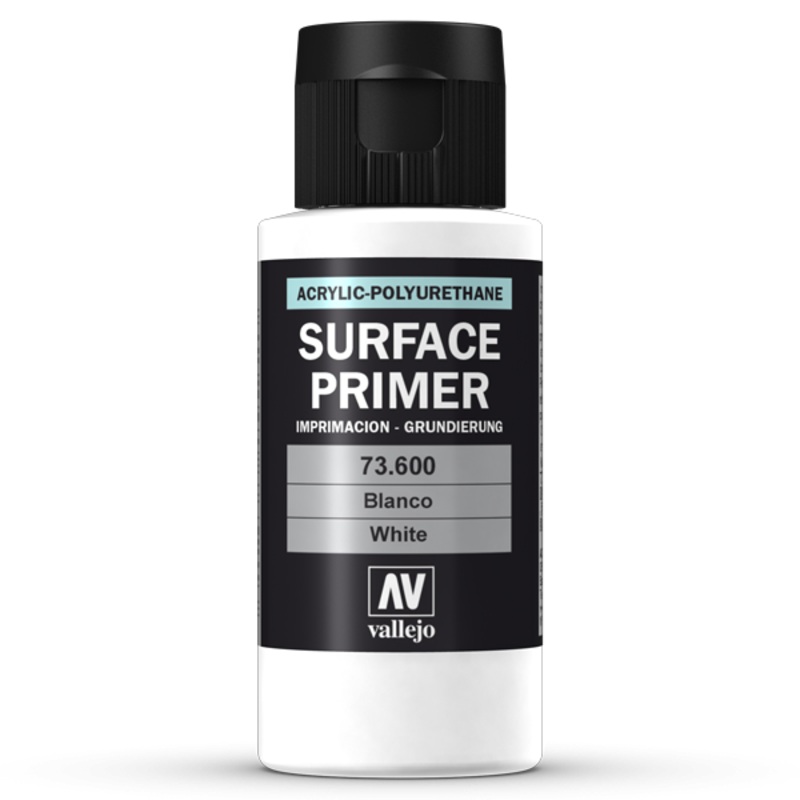 Vallejo AV73600 Surface Primer White 60 ml