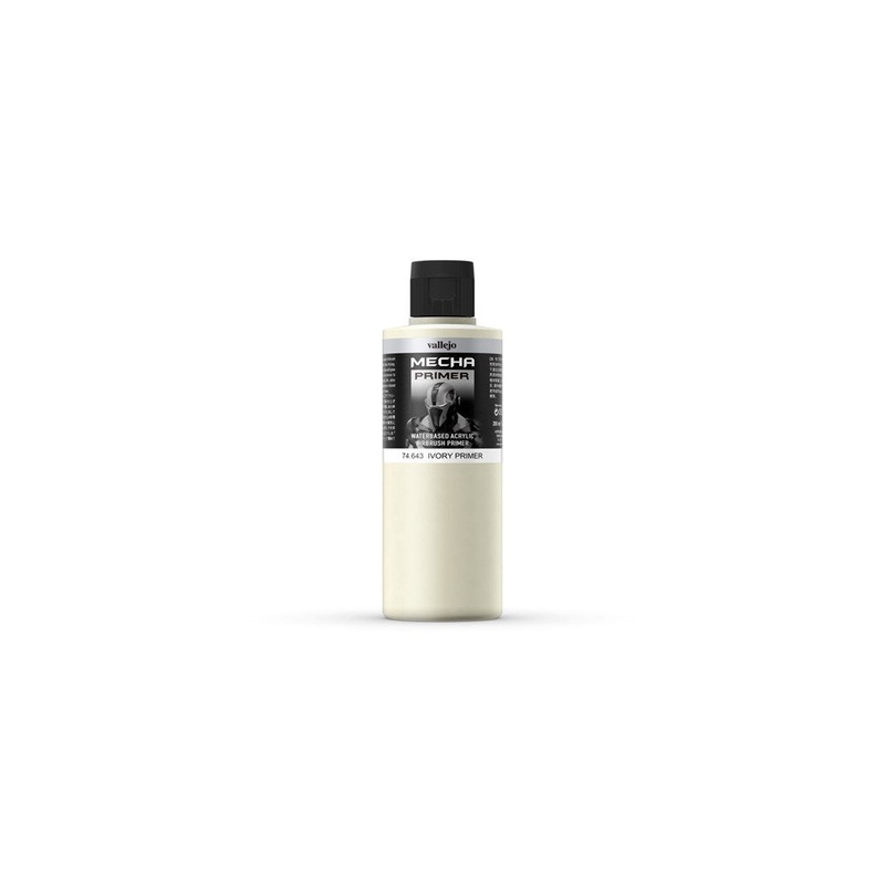 Vallejo AV74643 Mecha Colour Ivory Primer 200ml