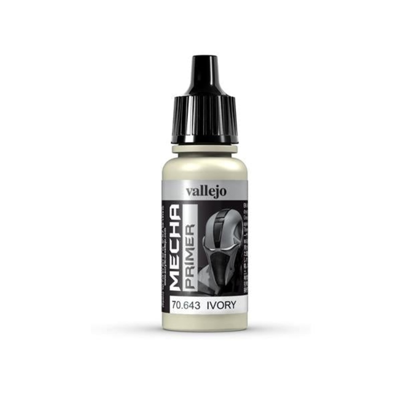 Vallejo AV70643 Mecha Colour Ivory Primer 17ml