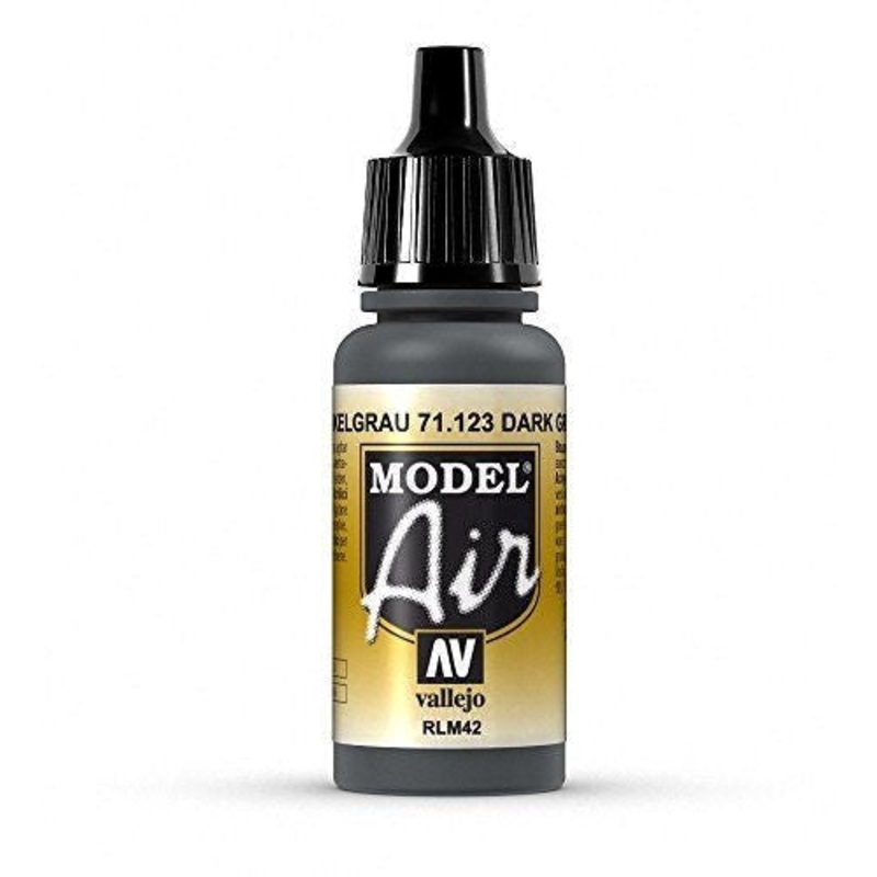 Vallejo AV71123 Model Air Dark Gray RLM42 17 ml
