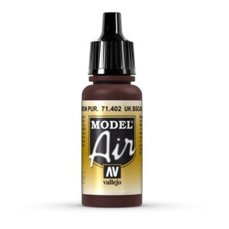 Vallejo AV71402 Model Air Uk Bsc 49 Light Purple Brown 17ml