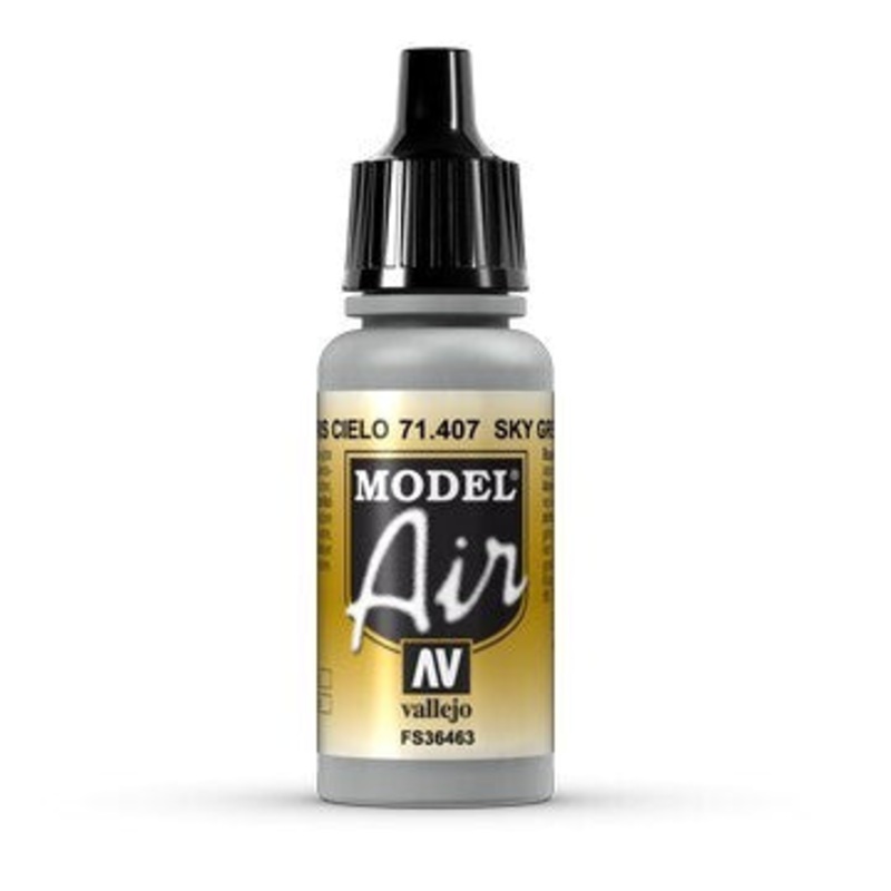 Vallejo AV71407 Model Air Sky Grey 17ml